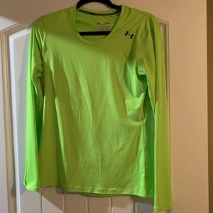 Lime Green Running Top